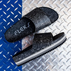 East Beach Slide Platform - Night | Black Cushioned Platform Sandals, East Beach Slide Platform, $ 85.00, A Moment Of Now™