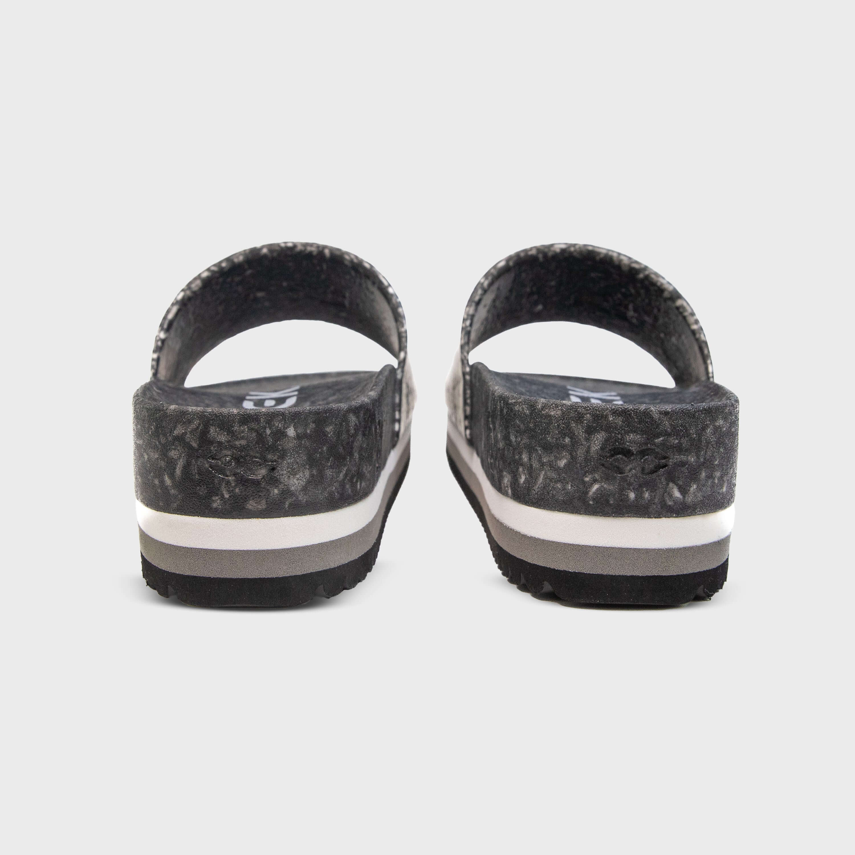 East Beach Slide Platform - Night | Black Cushioned Platform Sandals, East Beach Slide Platform, $ 85.00, A Moment Of Now™