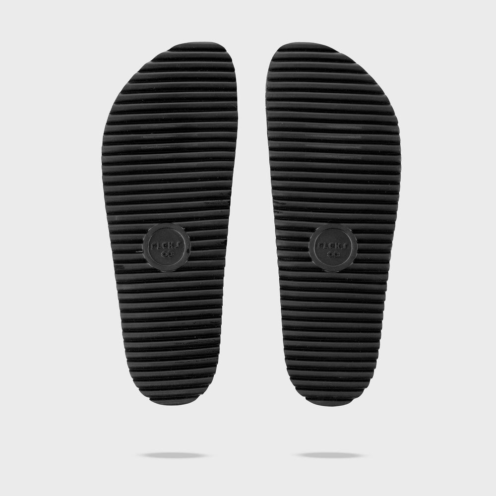 East Beach Slide Platform - Night | Black Cushioned Platform Sandals, East Beach Slide Platform, $ 85.00, A Moment Of Now™