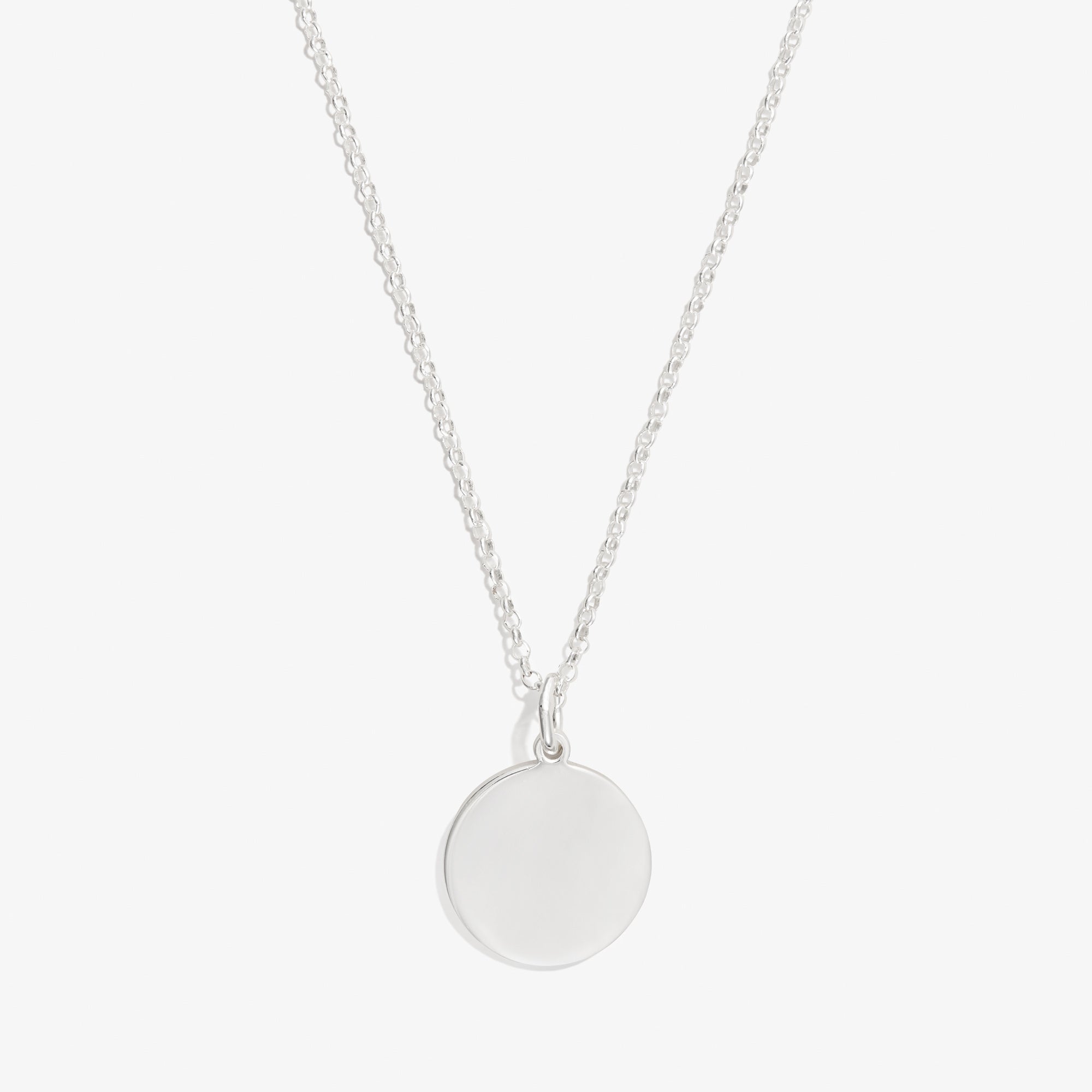 Circle Charm Necklace, 21'', Necklaces, $ 48.00, A Moment Of Now™