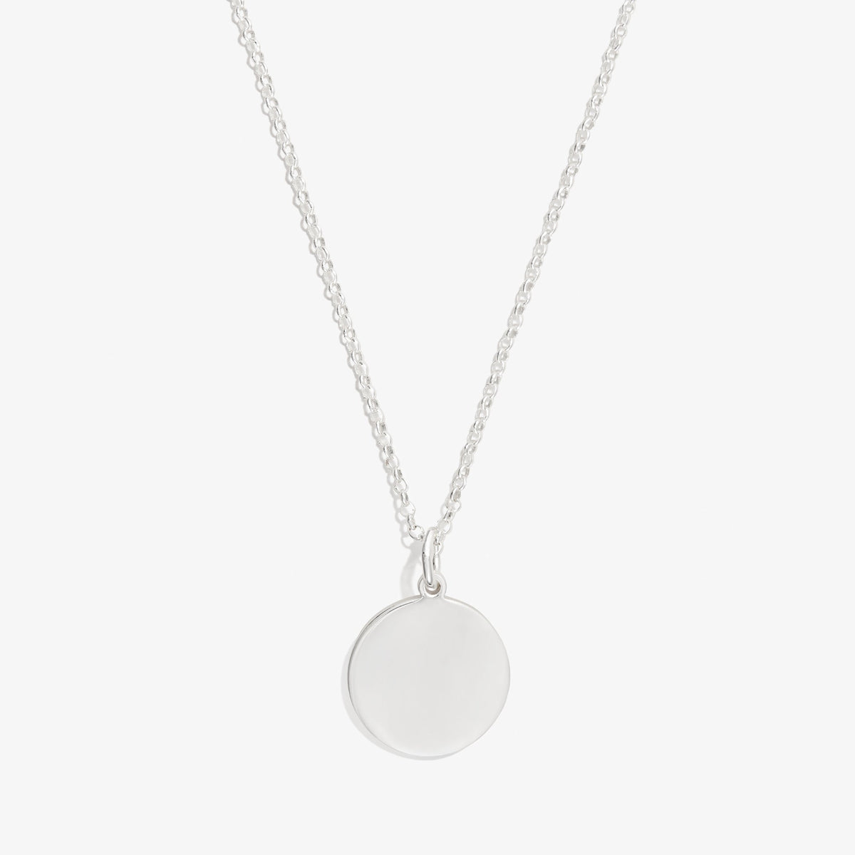 Circle Charm Necklace, 21'', Necklaces, $ 48.00, A Moment Of Now™