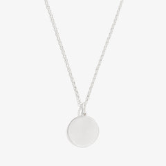 Circle Charm Necklace, 21'', Necklaces, $ 48.00, A Moment Of Now™