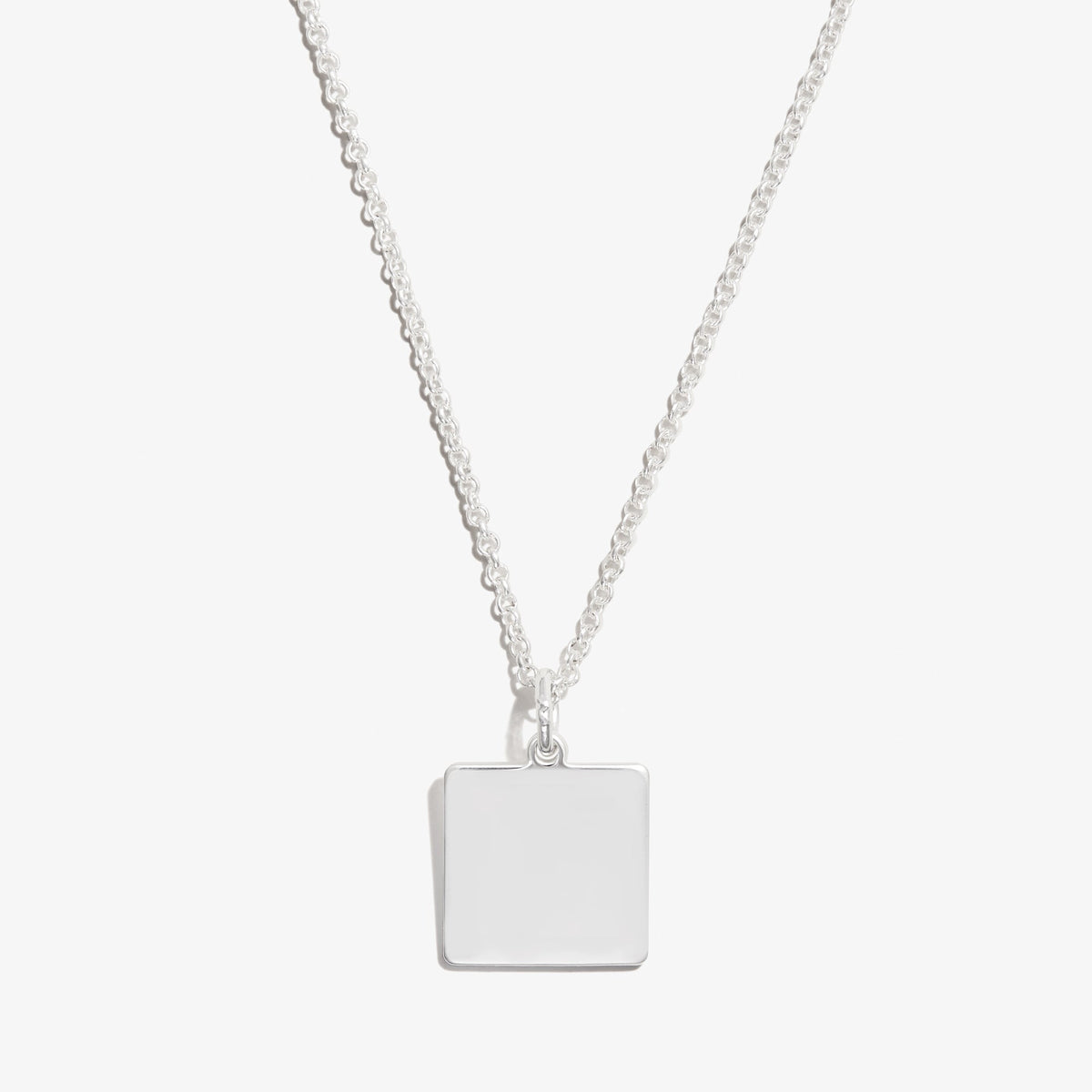 Square Charm Necklace, 21'', Necklaces, $ 13.90, A Moment Of Now™