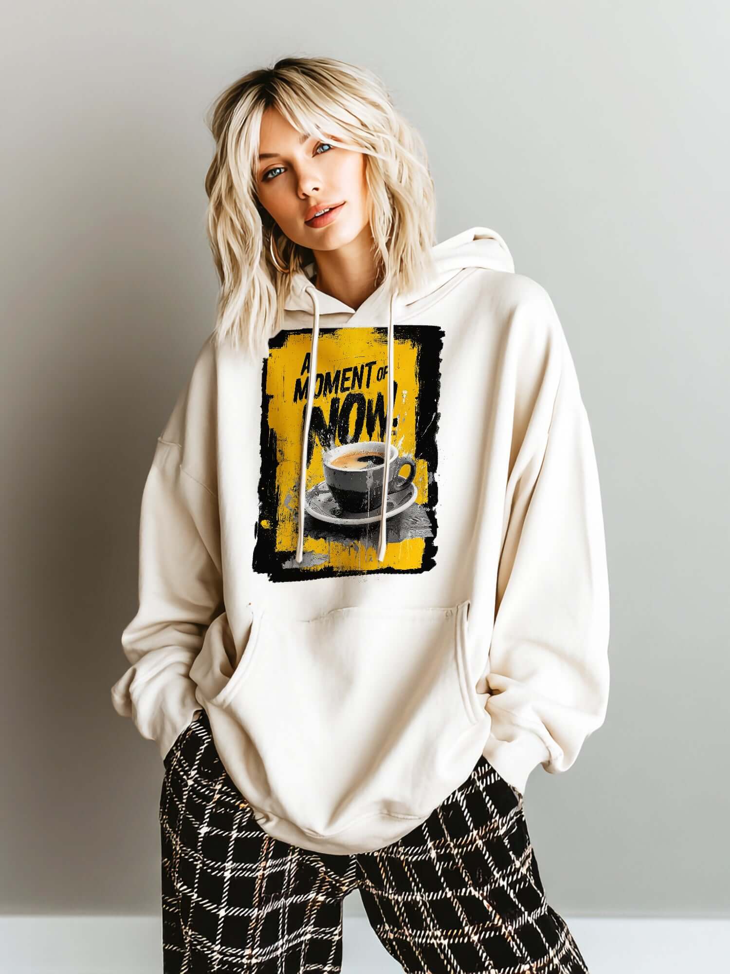 Everyday Coffee Moment Graphic Hoodie Hoodie