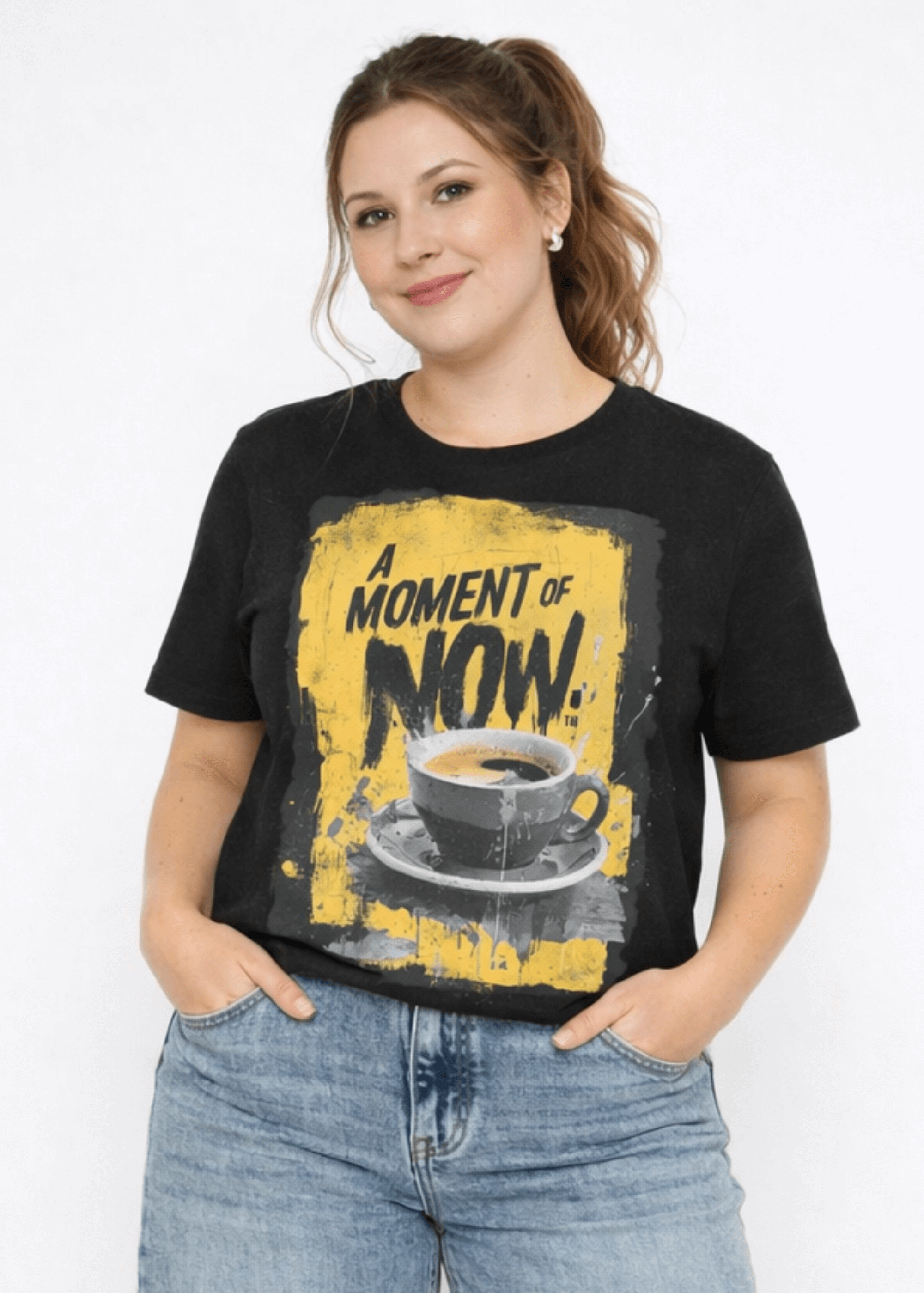 Everyday Coffee Moment Graphic Tee | A Moment Of Now™, t-shirts, $ 24.50, A Moment Of Now™