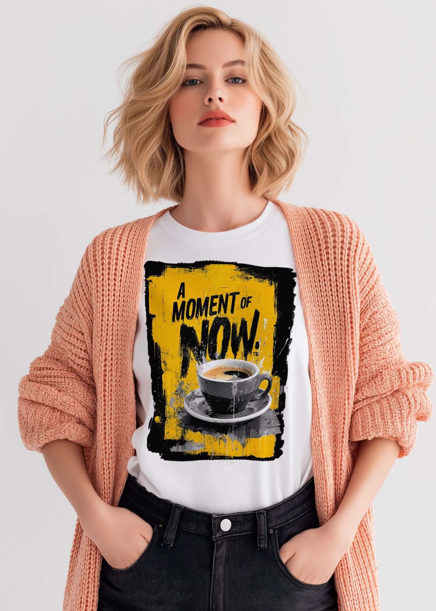 Everyday Coffee Moment Graphic Tee | A Moment Of Now™, t-shirts, $ 24.50, A Moment Of Now™