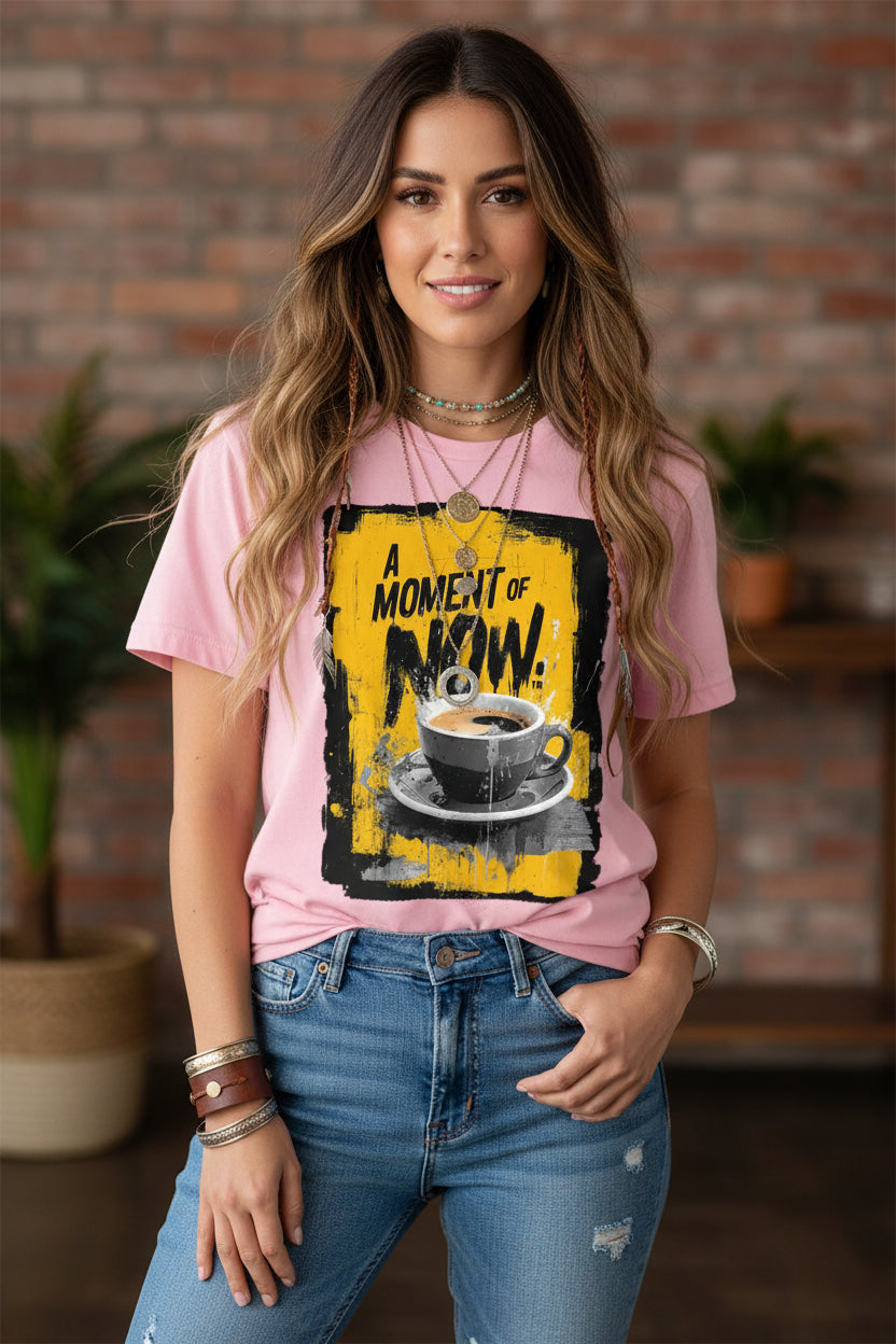 Everyday Coffee Moment Graphic Tee | A Moment Of Now™, t-shirts, $ 24.50, A Moment Of Now™