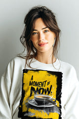 Everyday Coffee Moment Graphic Sweatshirt