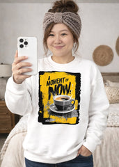 Everyday Coffee Moment Graphic Sweatshirt