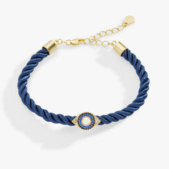 Evil Eye Adjustable Cord Bracelet, Bracelets, $ 28.00, A Moment Of Now™