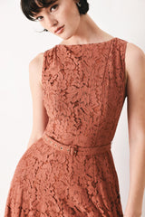 TRUE ROMANCE WOVEN LACE MIDI DRESS | Boutique In USA, DRESSES, $ 96.00, A Moment Of Now™