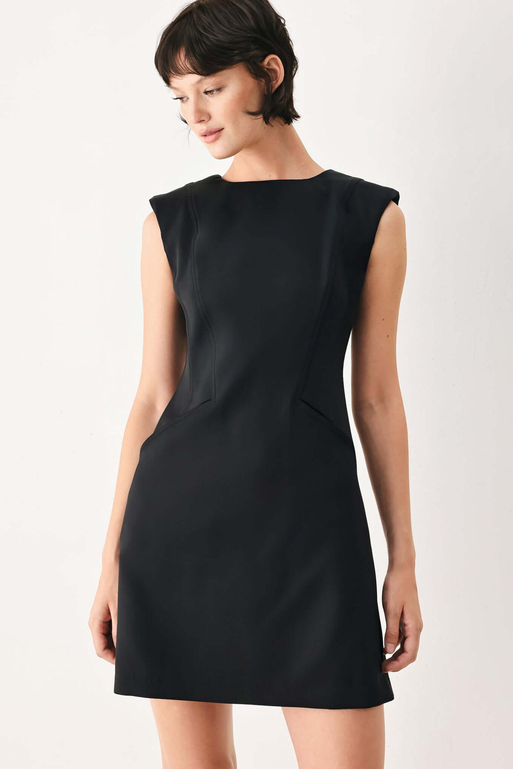 THE MODERN ICON WOVEN SHIFT DRESS | Boutique In USA, DRESSES, $ 70.00, A Moment Of Now™