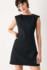 THE MODERN ICON WOVEN SHIFT DRESS | Boutique In USA, DRESSES, $ 70.00, A Moment Of Now™