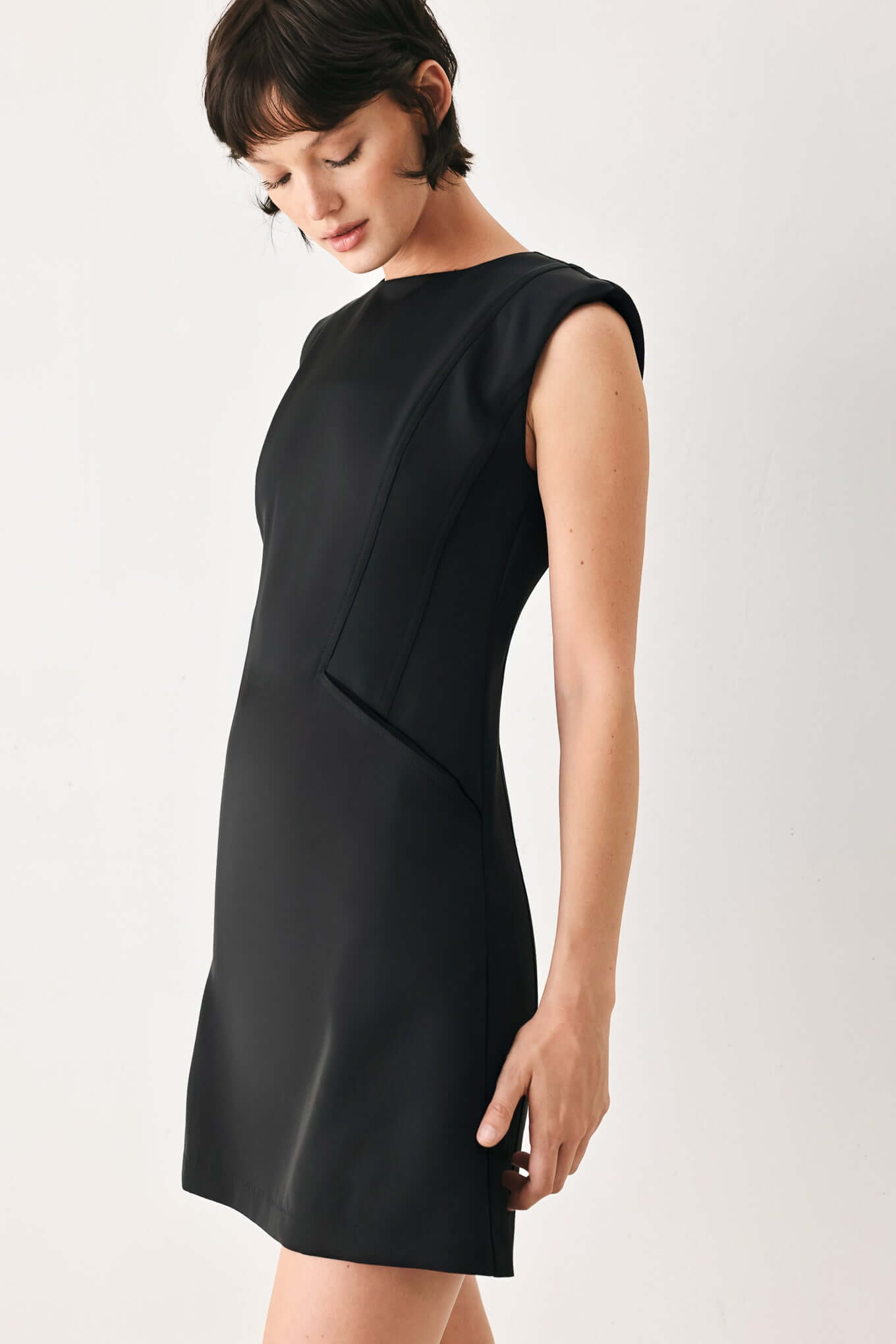 THE MODERN ICON WOVEN SHIFT DRESS | Boutique In USA, DRESSES, $ 70.00, A Moment Of Now™