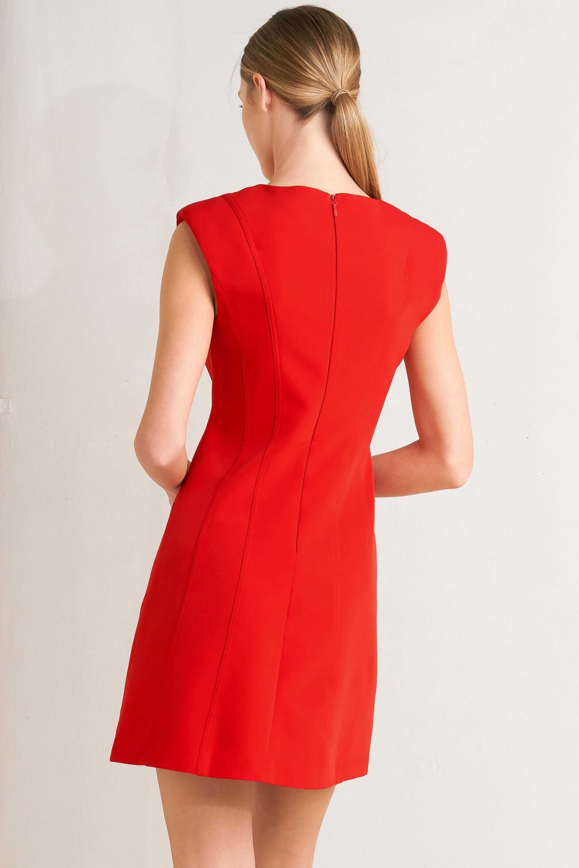 THE MODERN ICON WOVEN SHIFT DRESS | Boutique In USA, DRESSES, $ 70.00, A Moment Of Now™