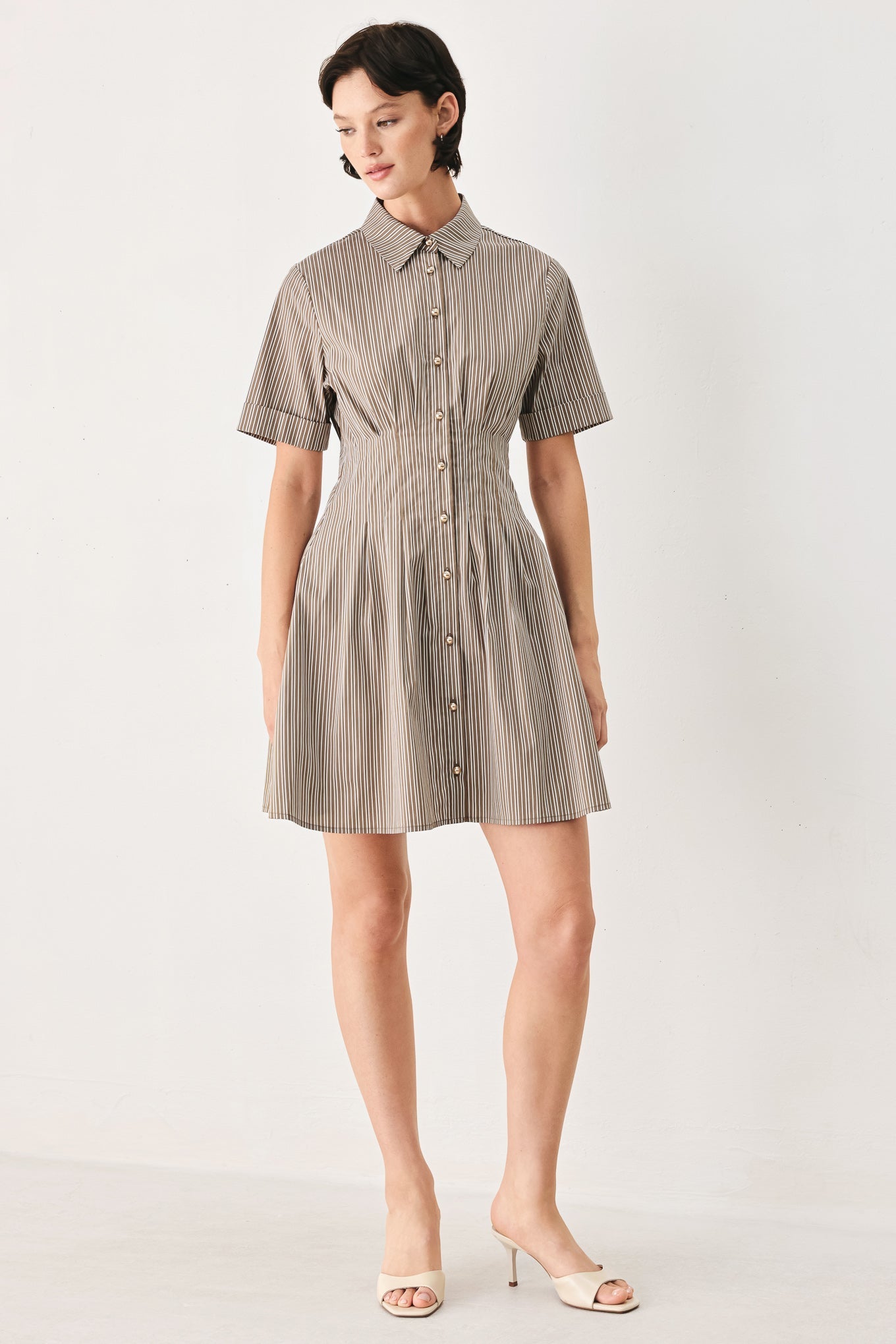 Park Avenue Woven Mini Dress, DRESSES, $ 76.00, A Moment Of Now™