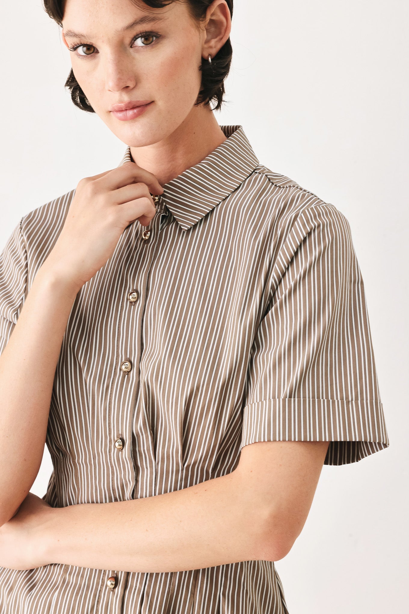 Park Avenue Woven Mini Dress, DRESSES, $ 76.00, A Moment Of Now™