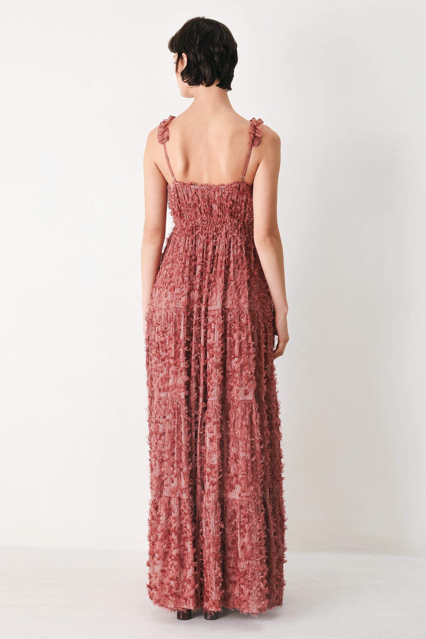 Twilight Rosette Woven Maxi Dress, DRESSES, $ 100.00, A Moment Of Now™