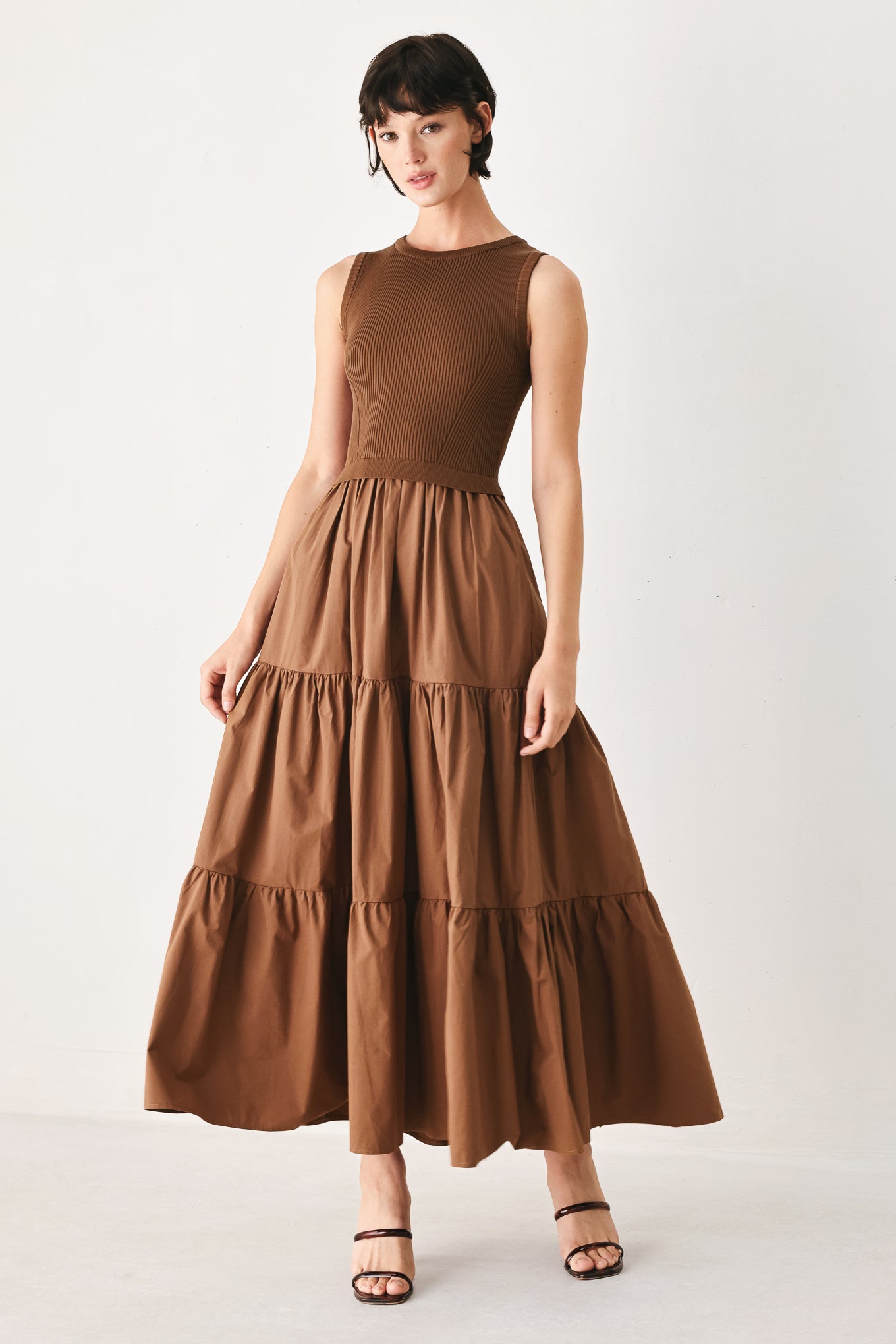 ESPRESSO DREAM SWEATER KNIT MIDI DRESS | Boutique In USA, DRESSES, $ 86.00, A Moment Of Now™