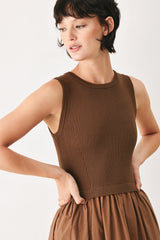 ESPRESSO DREAM SWEATER KNIT MIDI DRESS | Boutique In USA, DRESSES, $ 86.00, A Moment Of Now™