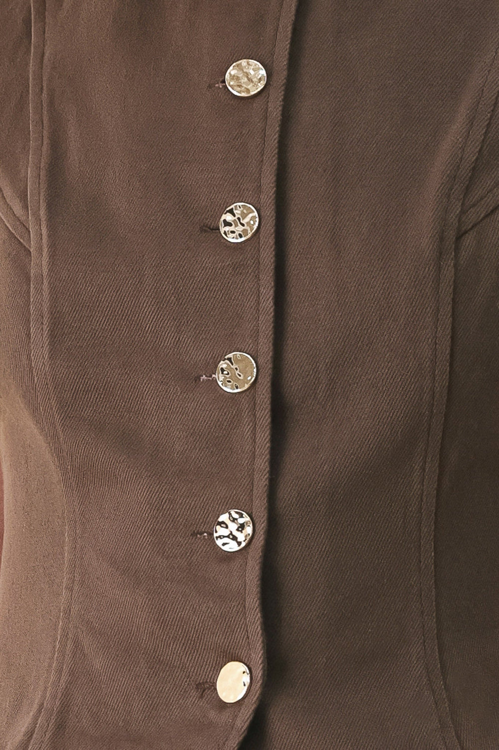 Brown Sugar Statement Woven Vest, TOPS, $ 60.00, A Moment Of Now™