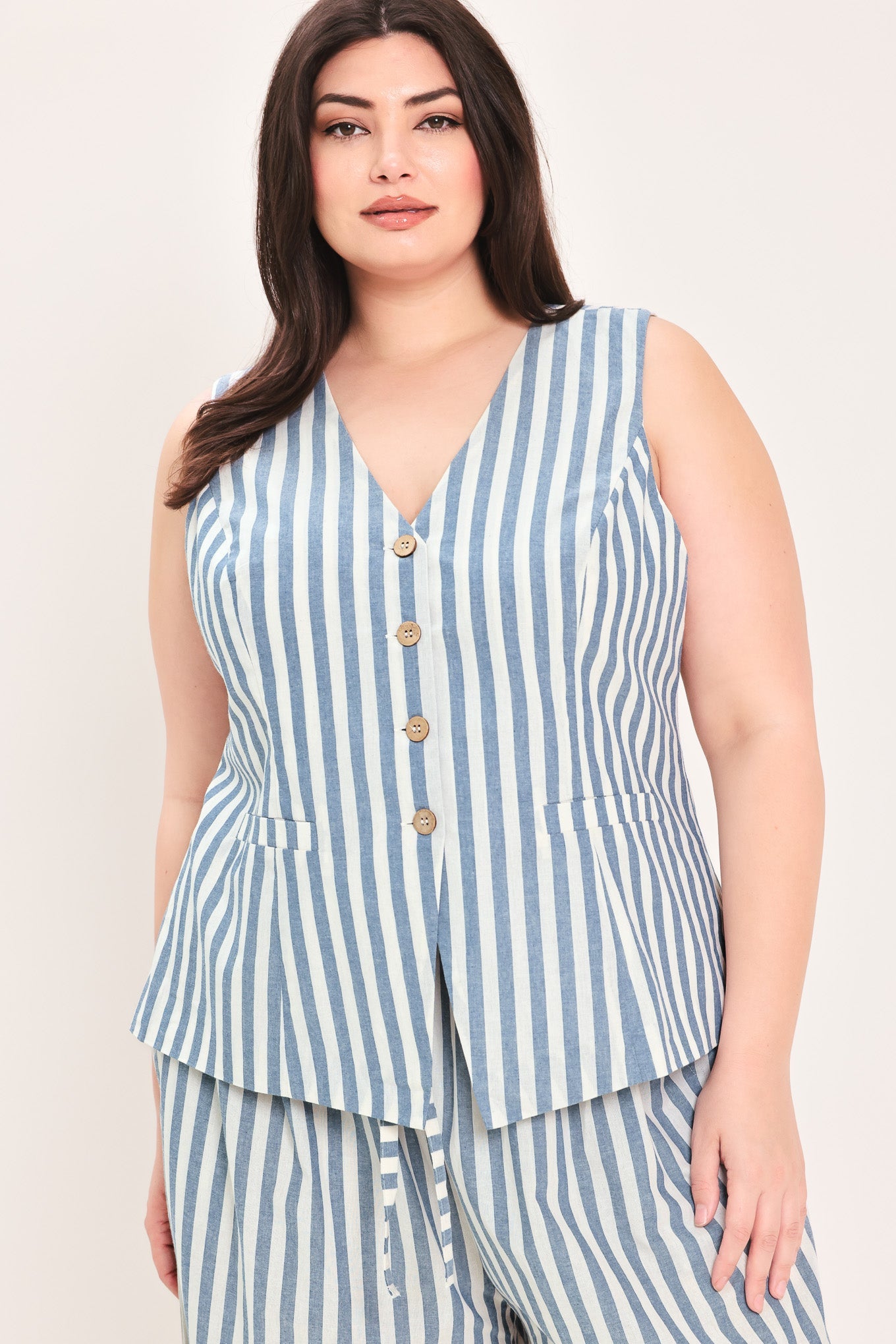 Ocean Drive Rhythm Woven Vest, TOPS, $ 56.00, A Moment Of Now™
