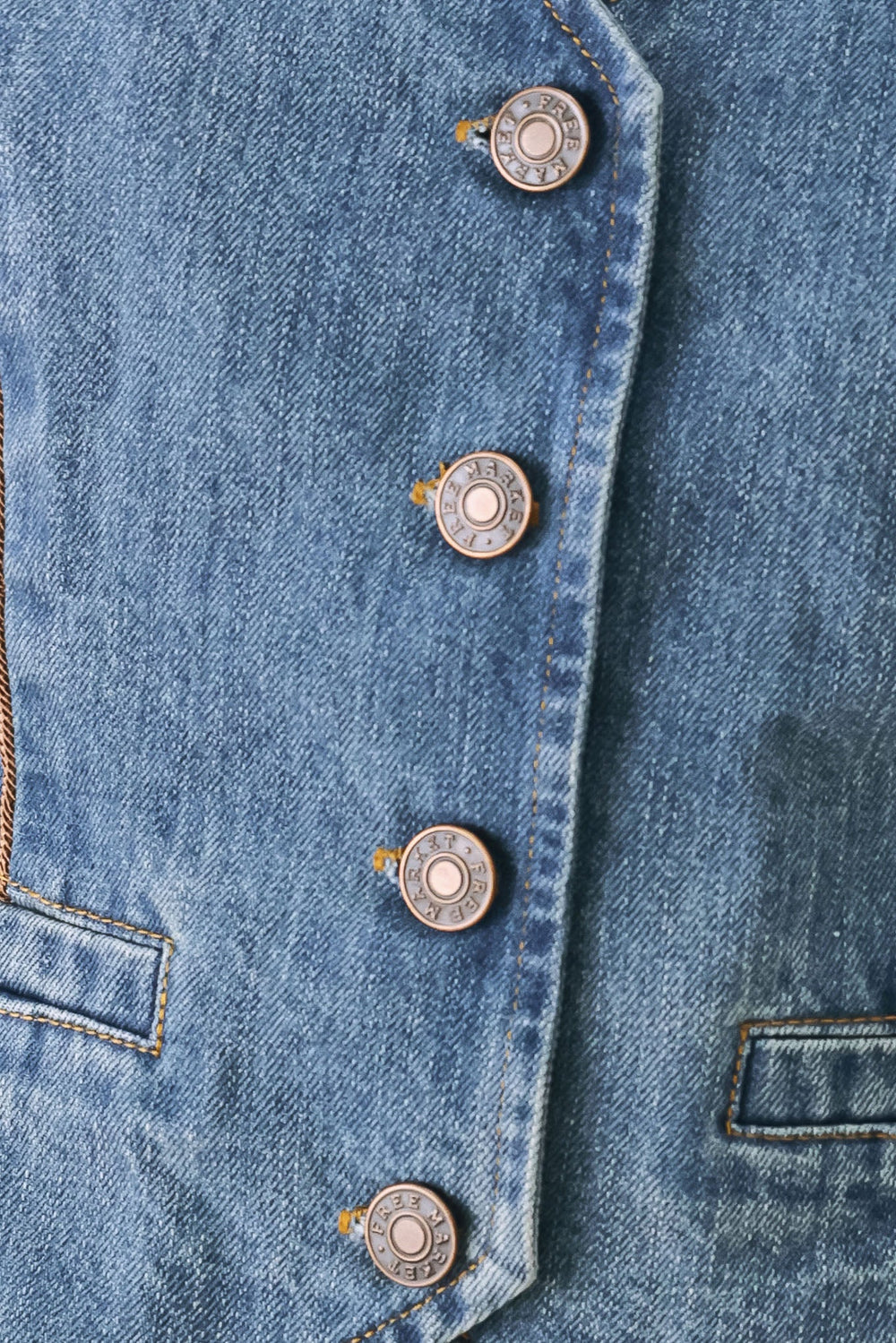 Western Muse Denim Vest | Boutique In USA, TOPS, $ 64.00, A Moment Of Now™