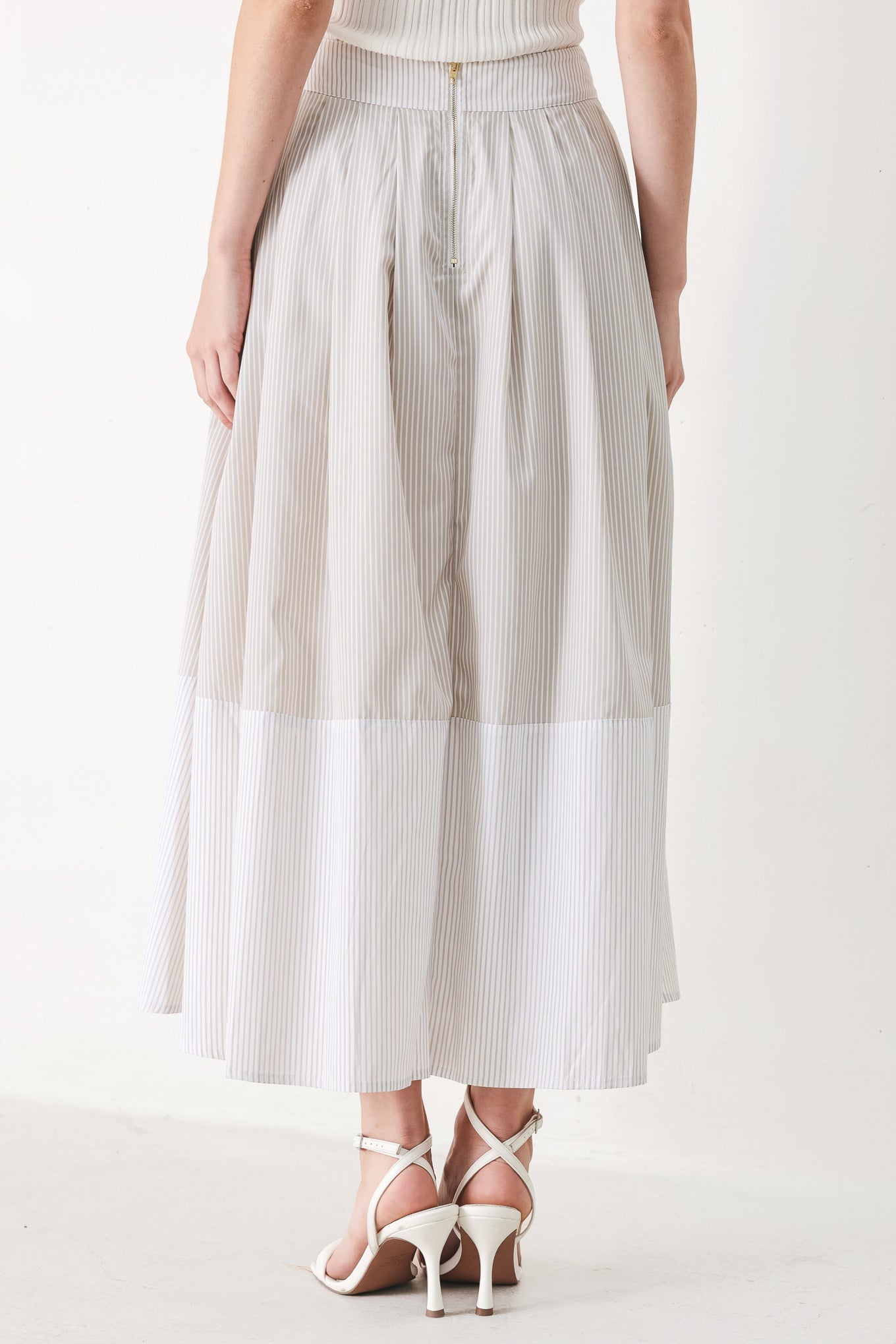 COASTAL LIGHT WOVEN MIDI SKIRT | Boutique In USA, SKIRTS, $ 72.00, A Moment Of Now™