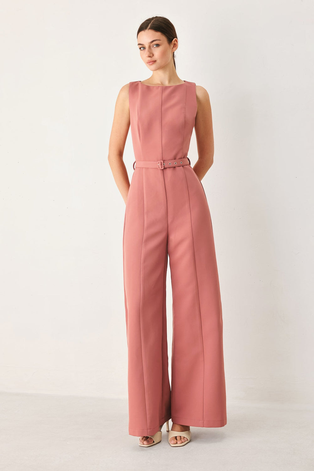 Pretty Moment Woven Jumpsuit | Boutique In USA, Jumpsuits, $ 92.00, A Moment Of Now™