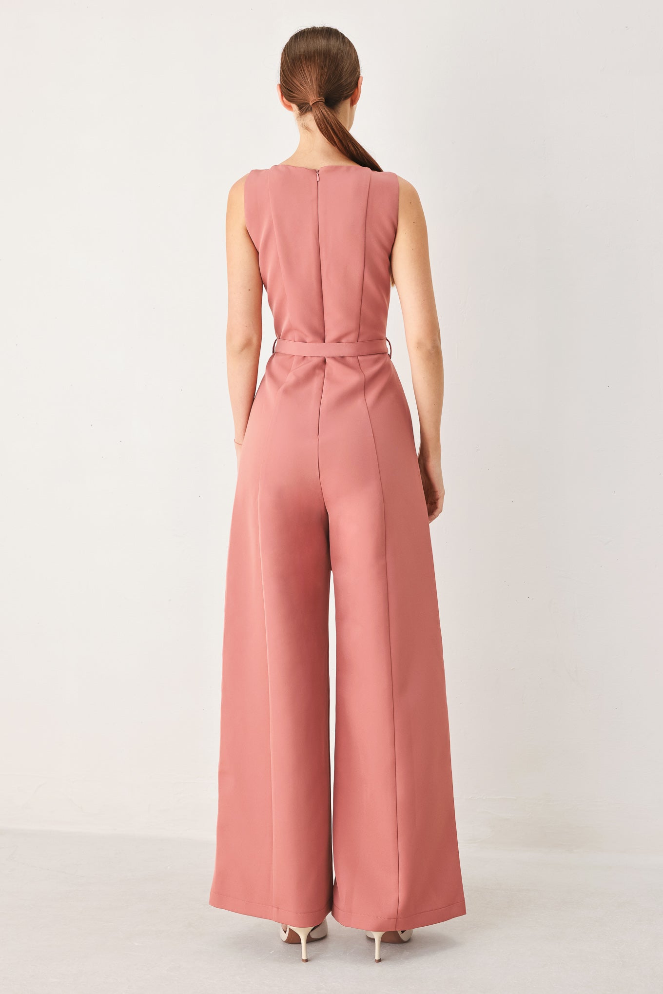 Pretty Moment Woven Jumpsuit | Boutique In USA, Jumpsuits, $ 92.00, A Moment Of Now™