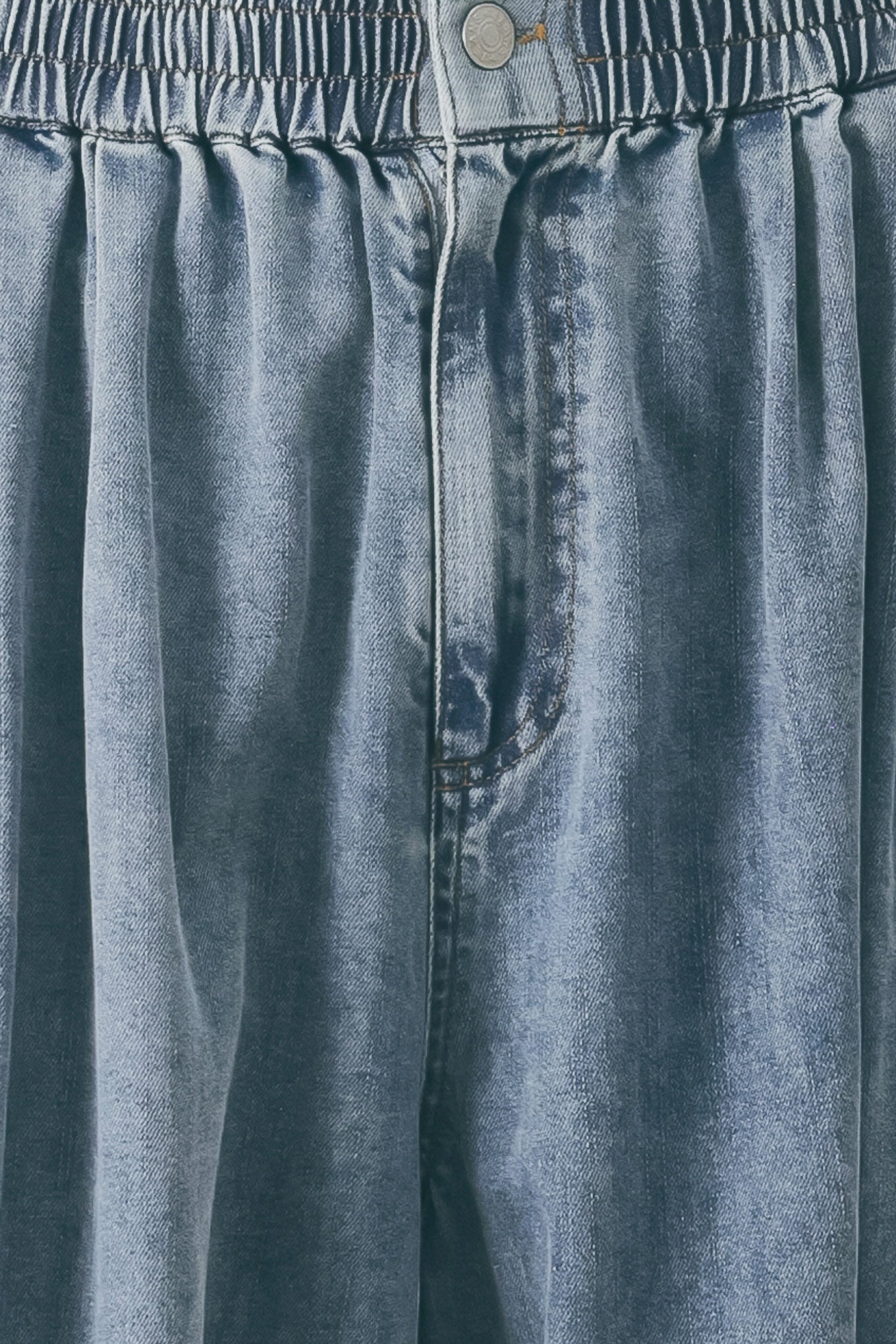 EASY VOLUME DENIM GENIE PANTS | Boutique In USA, PANTS, $ 74.00, A Moment Of Now™