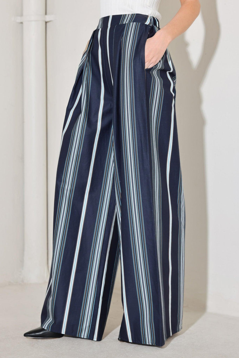 City Stripe Woven PantsCity Stripe Woven Pants, PANTS, $ 68.00, A Moment Of Now™