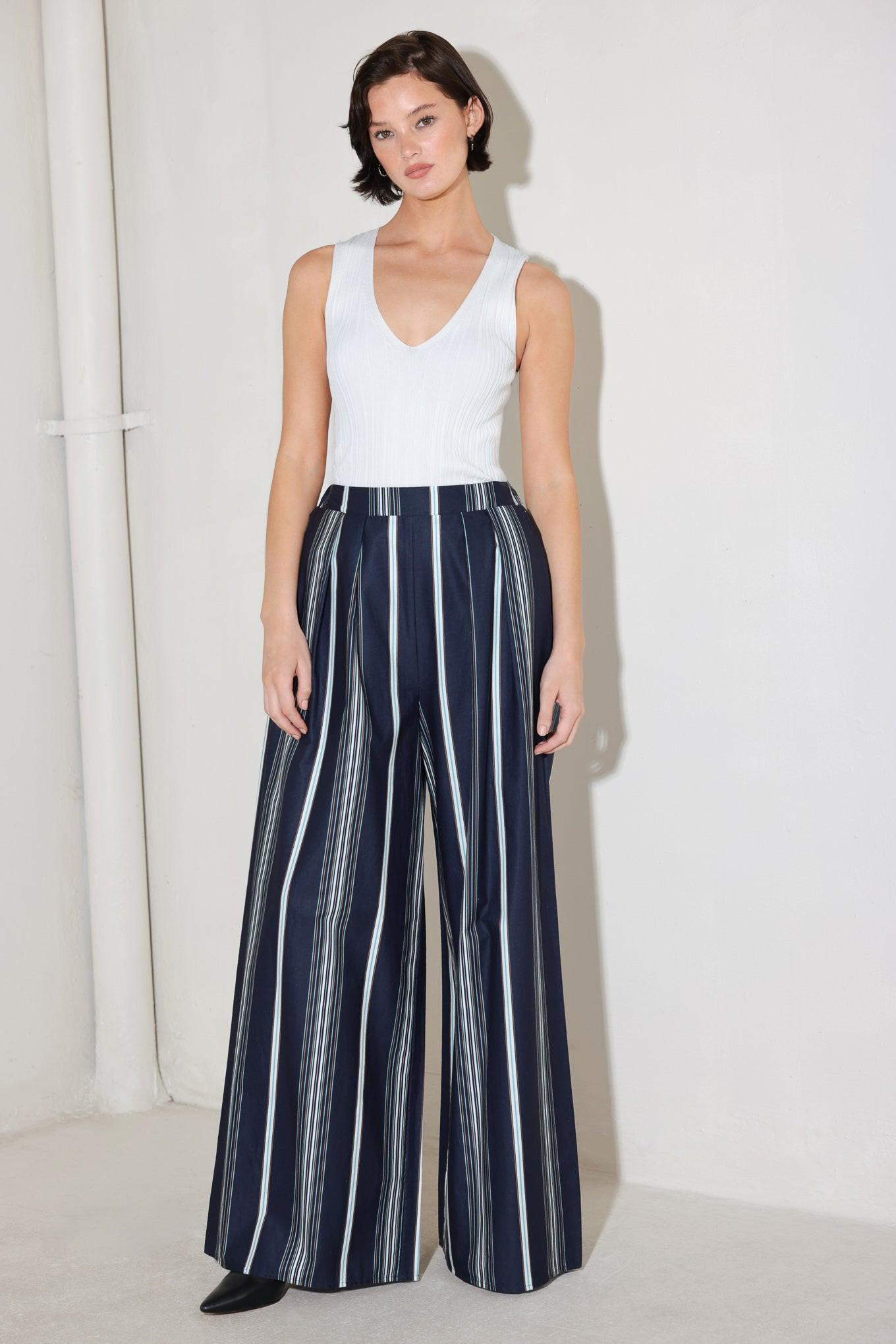 City Stripe Woven PantsCity Stripe Woven Pants, PANTS, $ 68.00, A Moment Of Now™