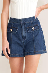 Forever Stylish Denim Shorts, SHORTS, $ 60.00, A Moment Of Now™