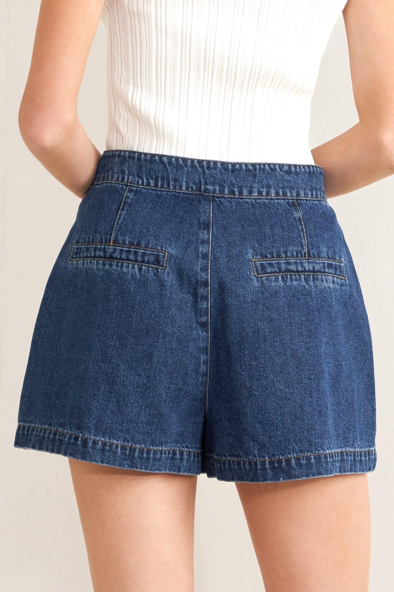 Forever Stylish Denim Shorts, SHORTS, $ 60.00, A Moment Of Now™