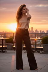 Cowgirl After Dark Woven Pants