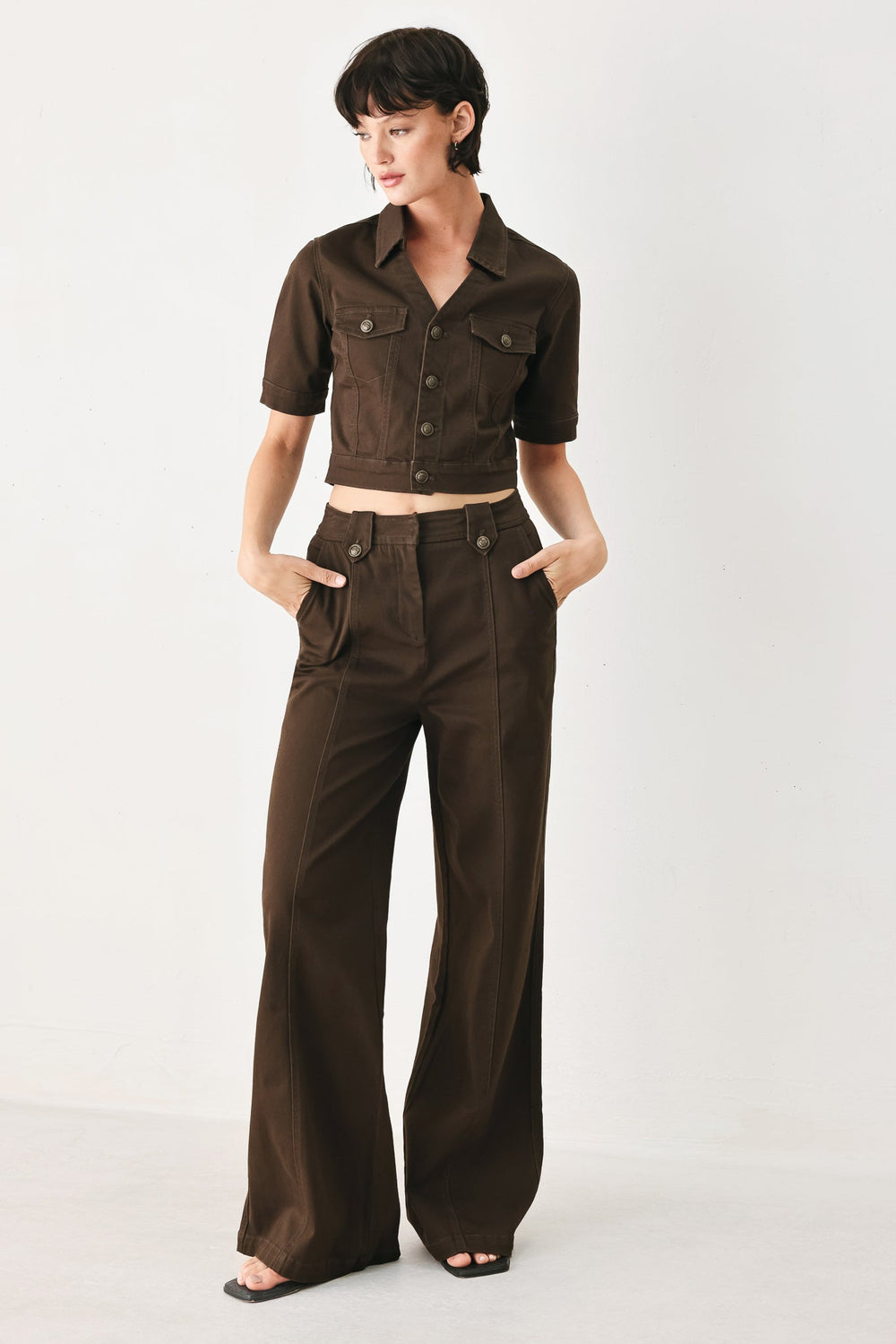COWGIRL AFTER DARK WOVEN PANTS | Boutique In USA, PANTS, $ 72.00, A Moment Of Now™
