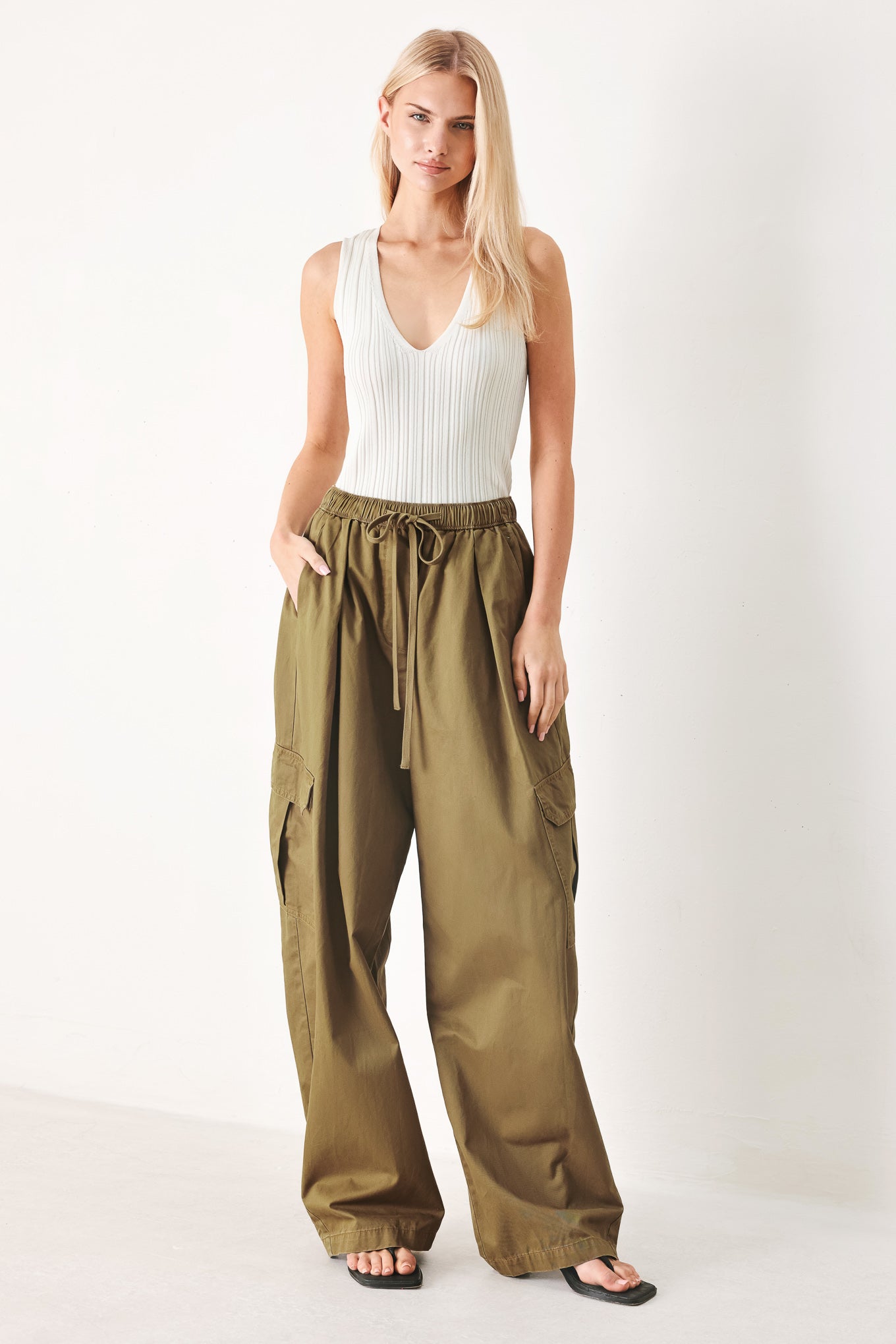 Stay In Motion Woven Barrel Pants, PANTS, $ 74.00, A Moment Of Now™