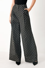 Forever Chic Polka Woven Pants, PANTS, $ 76.00, A Moment Of Now™