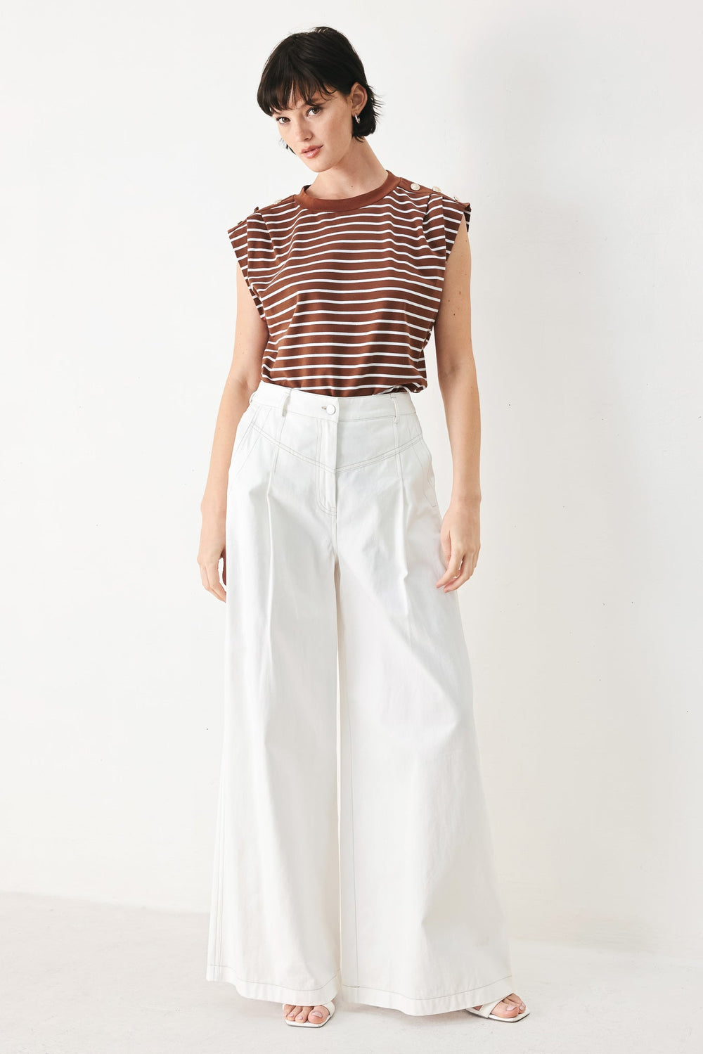 Everyday Cool Strip Knit Top, TOPS, $ 48.00, A Moment Of Now™