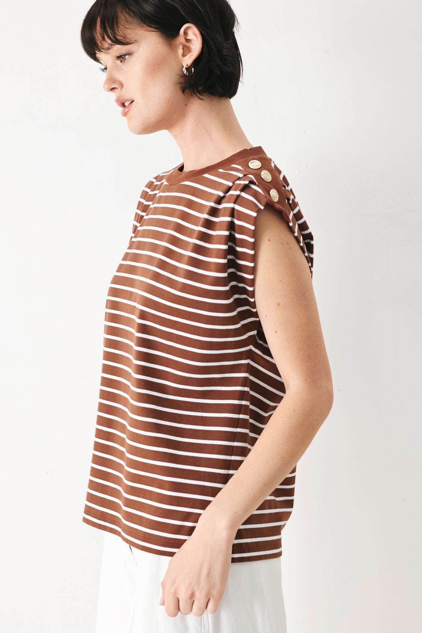 Everyday Cool Strip Knit Top, TOPS, $ 48.00, A Moment Of Now™