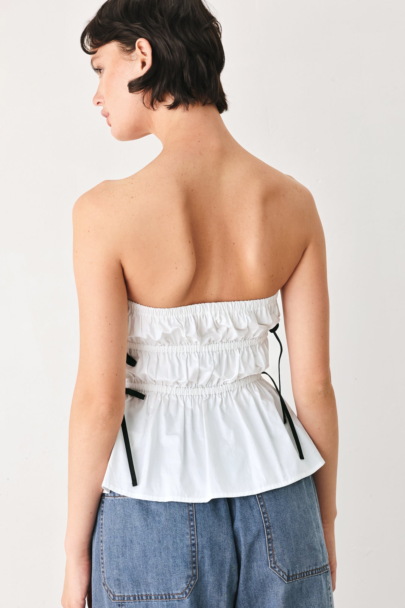 Beach Club Woven Strapless Top, TOPS, $ 46.00, A Moment Of Now™