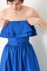 Royal Flow Woven Tube Top, TOPS, $ 54.00, A Moment Of Now™