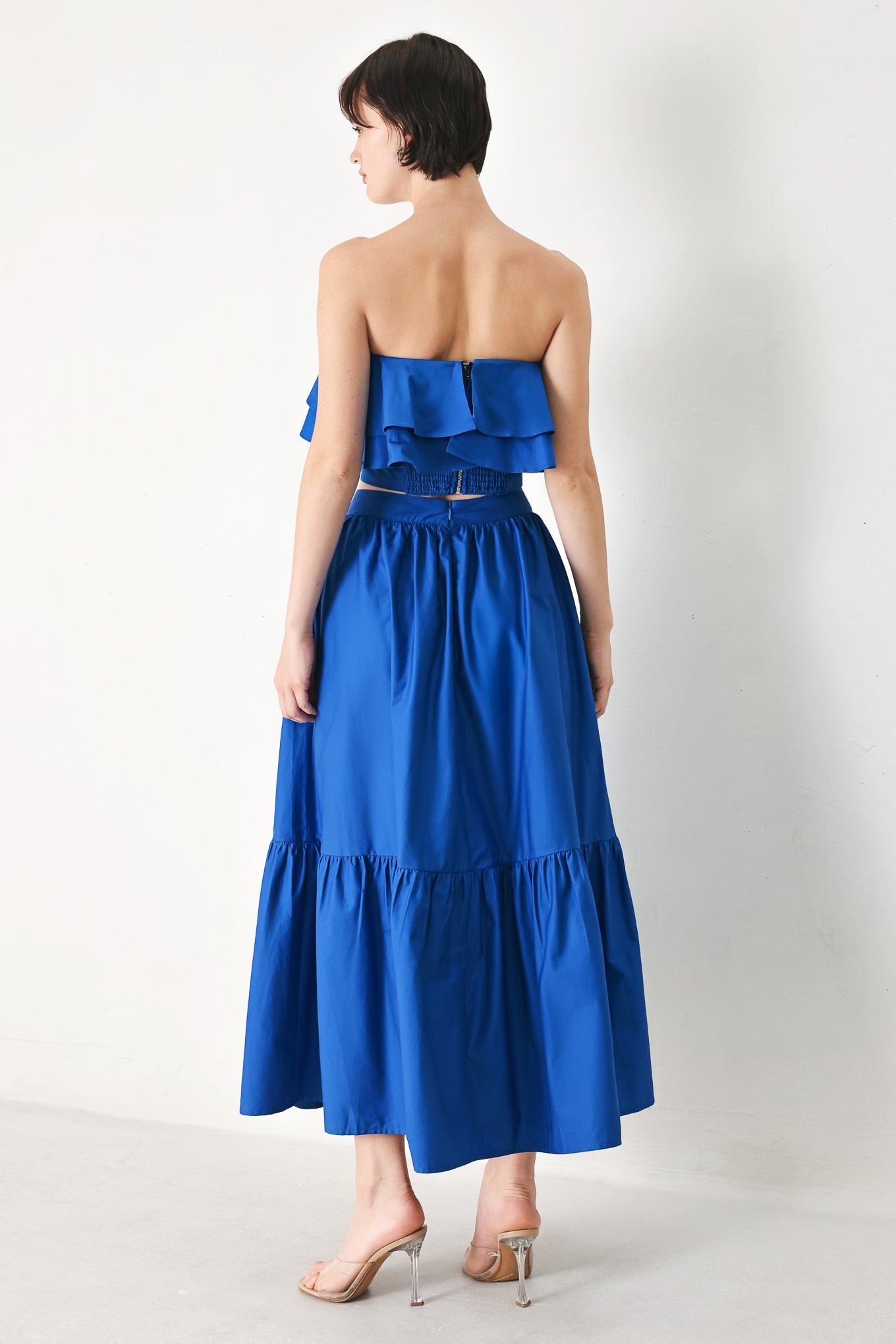 Royal Flow Woven Tube Top, TOPS, $ 54.00, A Moment Of Now™