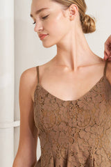 PURELY ROMANTIC WOVEN LACE CAMI TOP | Boutique In USA, TOPS, $ 60.00, A Moment Of Now™