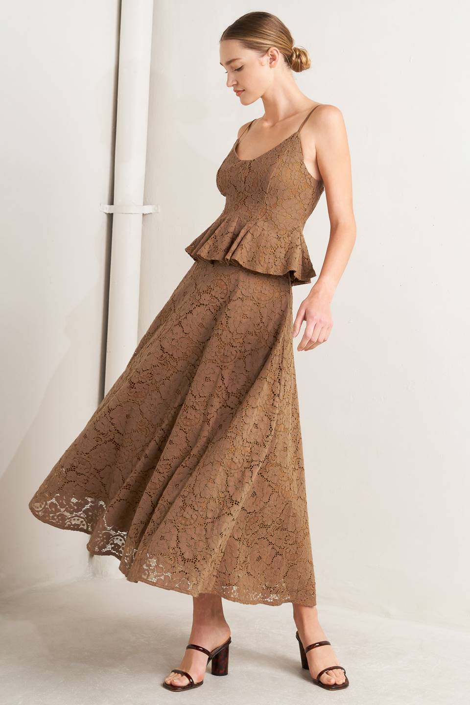 PURELY ROMANTIC WOVEN LACE CAMI TOP | Boutique In USA, TOPS, $ 60.00, A Moment Of Now™