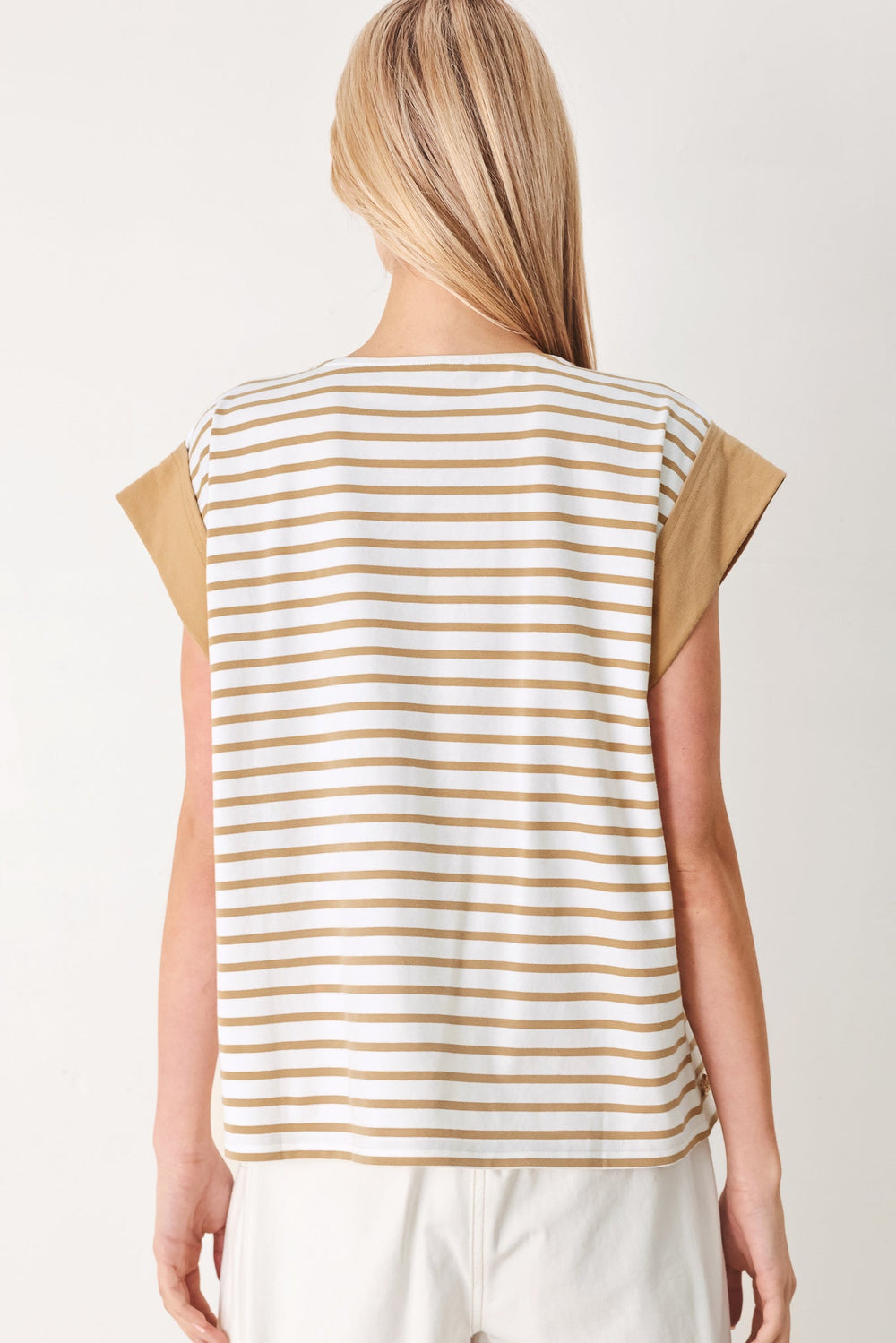 Sunset Mood Strip Knit Top, TOPS, $ 50.00, A Moment Of Now™