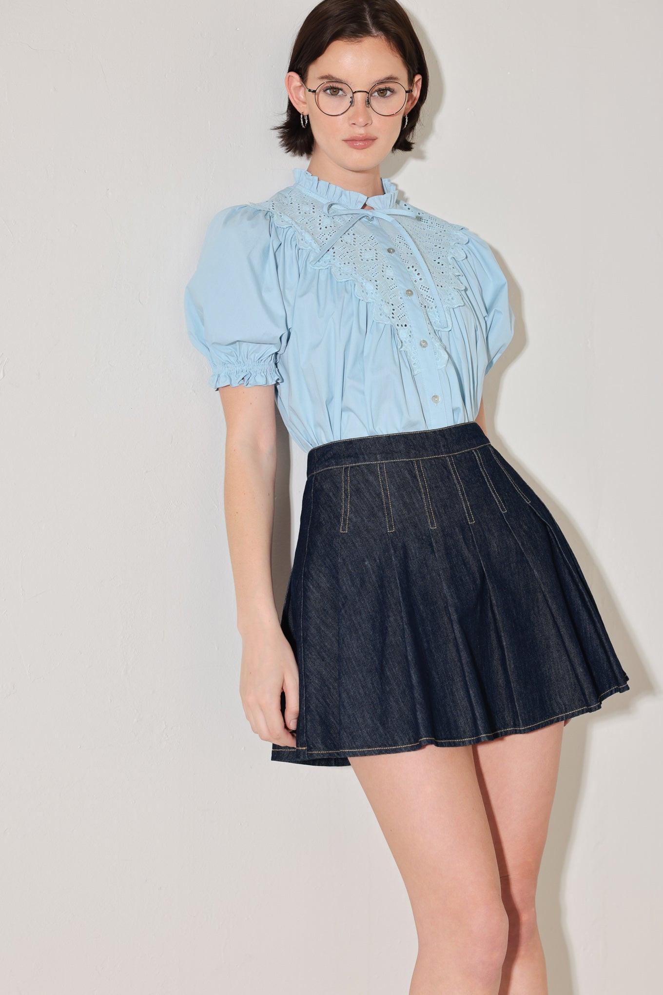 Sweet Note Moment Woven Top, TOPS, $ 60.00, A Moment Of Now™