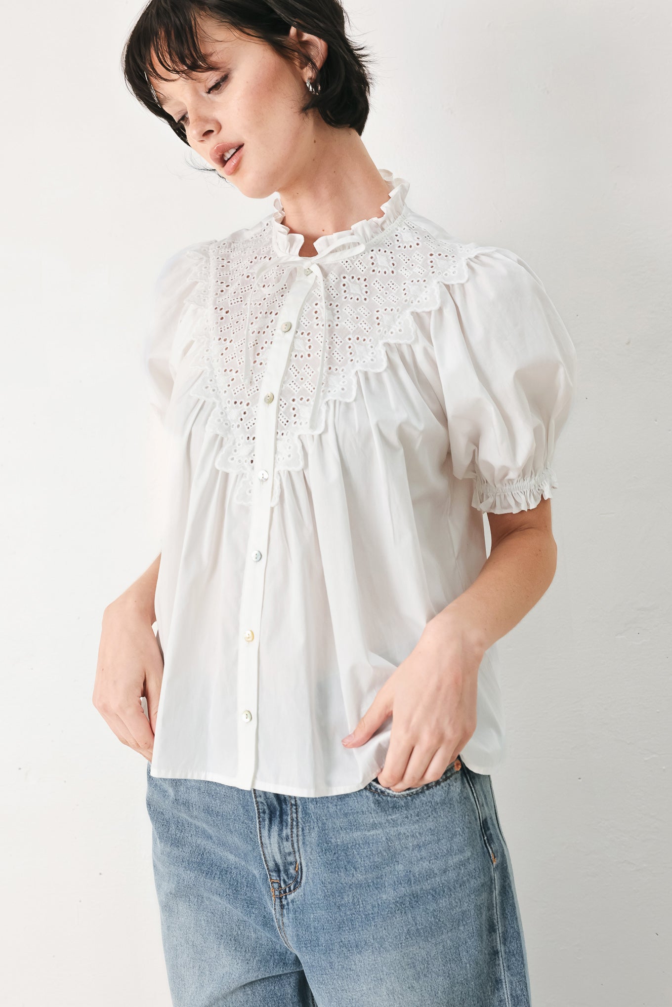 Sweet Note Moment Woven Top, TOPS, $ 60.00, A Moment Of Now™