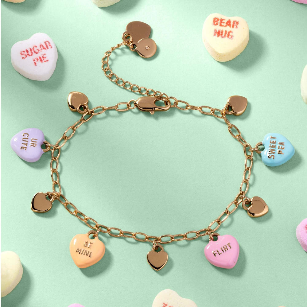 Sweethearts® Multi-Charm Bracelet, Bracelets, $ 58.00, A Moment Of Now™